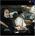 بازیگر زن مشهور سینما و مربی پیشین استقلال در ماشینی سوپر لوکس