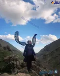 تصویری عجیب از الناز شاکردوست در طبیعت