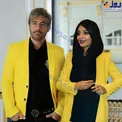 وقتی رضا گلزار و خانم بازیگر لباس هایشان را ست می کنند+عکس