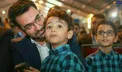 عكس/ وزير جوان ارتباطات و فرزندانش