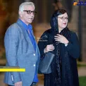 عکسی جالب از تیپ زن و شوهر هنرمند