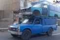 تصویری عجیب از حمل نیسان با نیسان