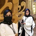 موهای آبی الناز شاکردوست در جشن حافظ+عکس
