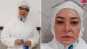 خانم بازیگر پرستار مبارزه با کرونا شد +عکس