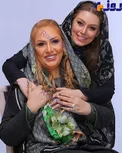 سحر قریشی و مادرش/عکس