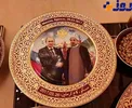 عكس/بشقاب ويژه كرملين به افتخار رئيس جمهور ايران