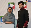 تیپ متفاوت خانم بازیگر تازه عروس و همسرش+عکس