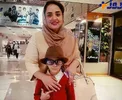 عکسی از خانم بازیگر که به تازگی ازدواج کرده است