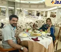 مجری مشهور و همسرش در رستورانی فوق العاده شیک+عکس