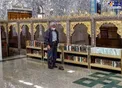 نماز خواندن سردار قاآنی در حرم مطهر حضرت زینب/عکس