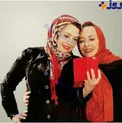 تیپ قرمز و دیده نشده مادر و دختر بازیگر