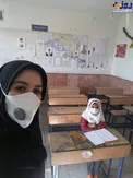 عکس/ تنها دانش‌آموزی که به مدرسه رفت