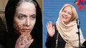 عکس سوپر استار زن ایرانی با گریم زامبی