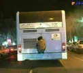 مرد عنکبوتی در حال عزیمت به جوادیه تهران/عکس