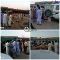 تصاویری از حادثه خروج قطار از ریل در زاهدان