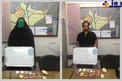 مردی که با پوشیدن لباس زنانه در تهران دزدی میکرد بازداشت شد + عکس