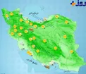 نقشه آب و هوای کشور+عکس