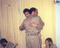 لحظه وداع سردار شهید قاسم سلیمانی با همرزمانش+عکس
