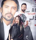 محسن افشانی و همسرش در کنسرت امیرعباس گلاب+عکس