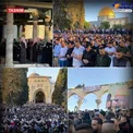 نماز عید سعید فطر در مسجدالاقصی+عکس