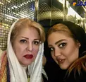 عکس دیده نشده خانم بازیگر و دخترش