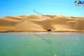 تلاقی کویر و دریا در سیستان و بلوچستان!+عکس