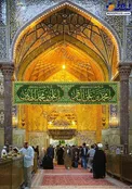 تصویری از حرم امام حسین(ع) در سالروز ولادت امام باقر(ع)