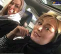 سلفی جدید و متفاوت سحر قریشی و مادرش در ماشین