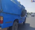 حرکت وحشتناک نیسان آبی در خیابان‌های تهران +عکس