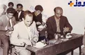 دکتر شریعتی در حال خوردن کباب!