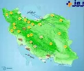 نقشه وضعیت جوی کشور+عکس