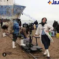 تیپ بسیار متفاوت الناز شاکردوست در کنار دریا + عکس