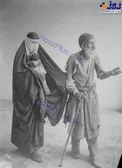 عکس/ گدایی در زمان قاجار