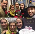 فاطمه معتمدآریا در جشن تولدش+عکس
