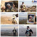 تصاوير سردار سليماني در مرز فلسطين اشغالي