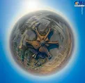 تصویر 360درجه از بزرگترین فرودگاه جهان