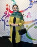 تیپ جدید و خاص خانم بازیگر در جشنواره فجر+عکس