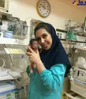 تولد نوزاد ۶۵۰ گرمی +عکس
