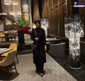 تیپ مشکی و متفاوت مریم معصومی در رستورانی لوکس/عکس