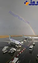 تصويري فوق العاده از فرودگاه مشهد