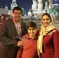 سالار عقیلی و خانواده اش در خارج از کشور + عکس