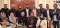 تصویری از عدم رعایت فاصله اجتماعی در جشن حافظ
