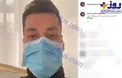 بهرام افشاری با دستکش و ماسک در پشت صحنه +عکس