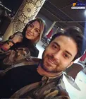 تیپ ارتشی خواننده مشهور و همسر جدیدش+عکس