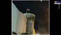 عکس/ نصب پرچم فلسطین بر فراز برج نظامی صهیونیستها
