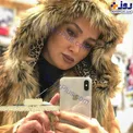 لباس زمستانی عجیب و غریب خانم بازیگر در کانادا+عکس