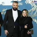 الناز حبیبی و برادرش دیروز در جشنواره فیلم فجر/عکس