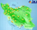 نقشه وضعیت جوی کشور+عکس