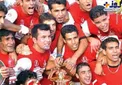 قهرمان اولین دوره لیگ برتر فوتبال+عکس