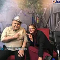 ژست جالب لاله صبوری و اکبر عبدی+عکس